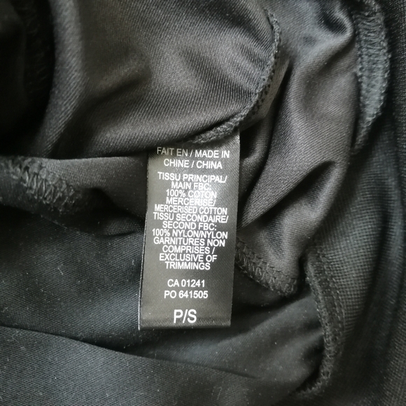 Blank Black Hoodie Small NWT - Picture 8 of 8